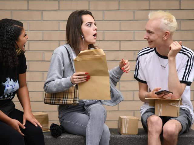 A Level Results Day. (Photo by Leon Neal/Getty Images)