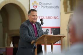 The Bishop of Portsmouth, the Rt Rev Jonathan Frost