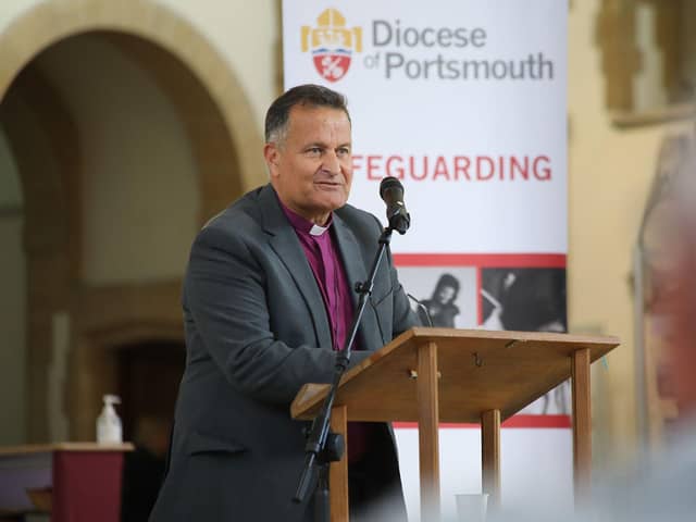 The Bishop of Portsmouth, the Rt Rev Jonathan Frost