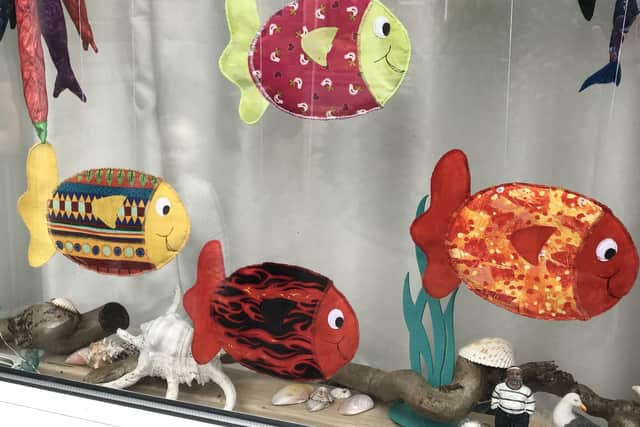 One of the homes to take part in the first Alverstoke Art Trail, February 2021. Picture by Zella Compton