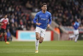 Tyler Walker scored once in 15 appearances for Pompey in the second half of the 2021-22 season.