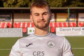 Chichester City have confirmed they will take to the field for the first time since the death of striker Billy Vigar. Picture by Neil Holmes