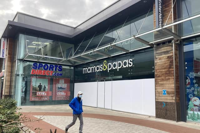 Mamas & Papas, in Whiteley Shopping Centre 