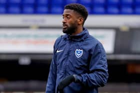 Jordy Hiwula hasn't played a league game for Pompey since November 21. Picture: Simon Davies