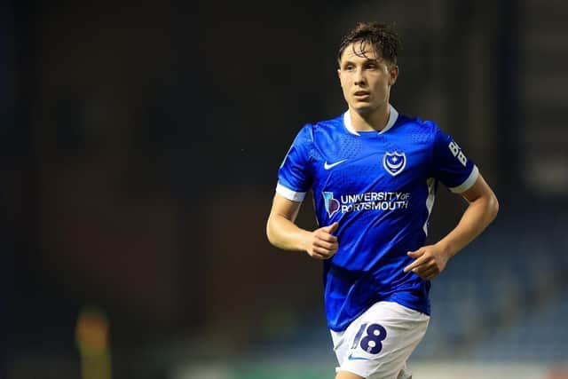 Mark Kosznovszky isn’t expected to return to Pompey action until November at the very least, according to John Mousinho. Picture: Simon Roe/ProSportsImages