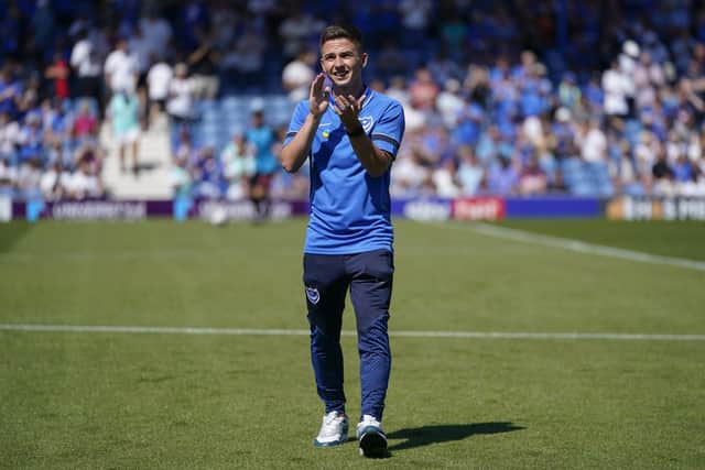 New signing Tom Lowery is poised for a Pompey debut against Cardiff in the Carabao Cup. Picture: Jason Brown/ProSportsImages