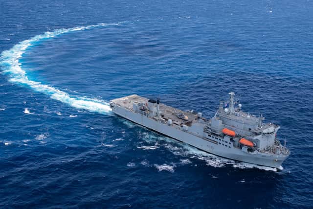 RFA Argus has been moved from the Caribbean to the north east coast of Honduras to support relief operations following two hurricanes hitting the country.