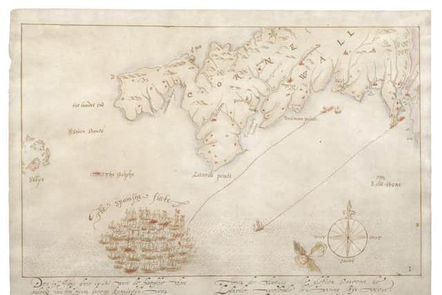 The National Museum of the Royal Navy needs to raise has £100,000 to save the maps - but needs a further £600,000. Picture: NMRN