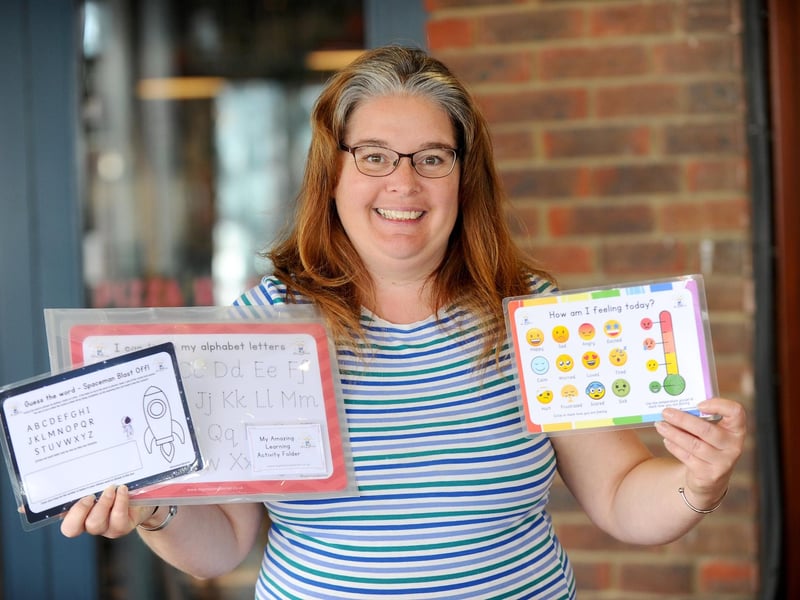 Pictured is: Michelle Duffy, owner of My Amazing Learner.
Picture: Sarah Standing (250723-9799)