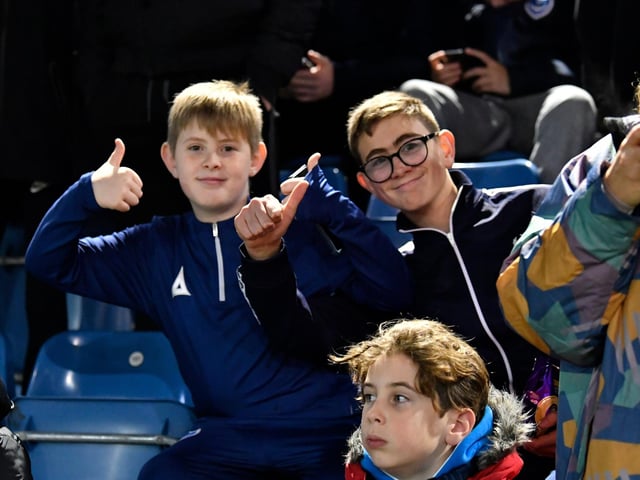 These young fans went home happy.