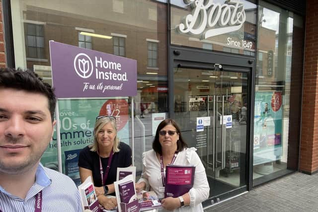 The Home Instead team working to make Portsmouth Dementia friendly 