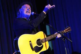 Levellers frontman Mark Chadwick playing a solo gig at The Gaiety, Southsea, on June 17, 2021. Picture by Paul Windsor