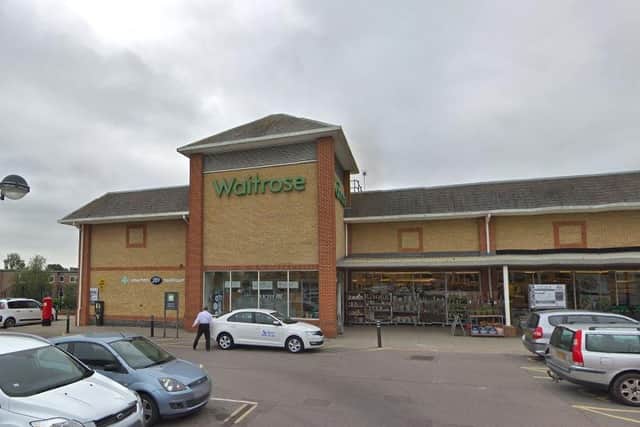 Waitrose in Dukes Walk, Stakes Hill Road, Waterlooville. The store is set to close. Picture: Google Street View