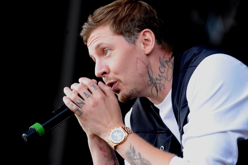 Professor Green was a hit with festival goers. 
Picture: Paul Windsor