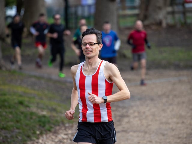 Competitors in Saturday morning's Havant parkrun at Staunton Country Park. Picture: Alex Shute