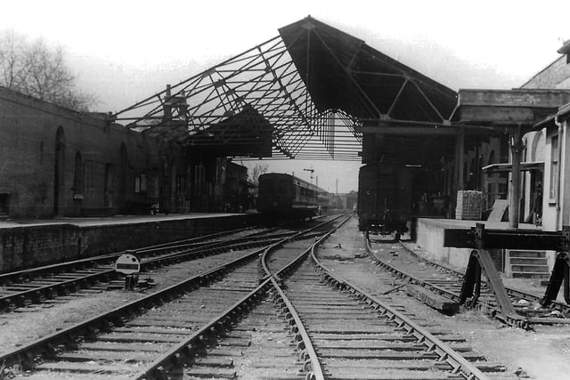 Gosport railway station undated. Picture: Barry Cox collection.