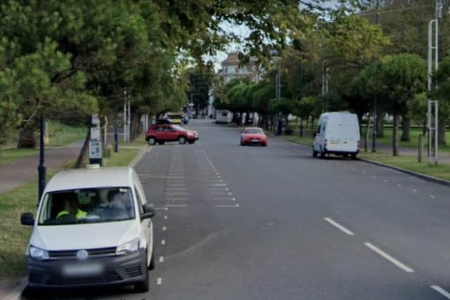Avenue de Caen where the dog attack happened. Pic Google