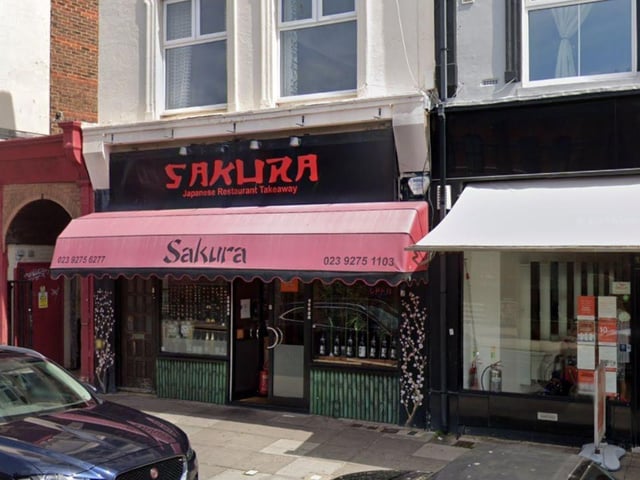 Sakura Portsmouth Japanese Restaurant has been listed as one of the best places to go for a meal, according to Open Table.