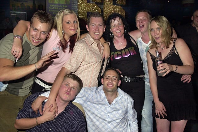 Revellers having a good time at the Route 66 nightclub in Guildhall Walk, Portsmouth - (043813-0036)