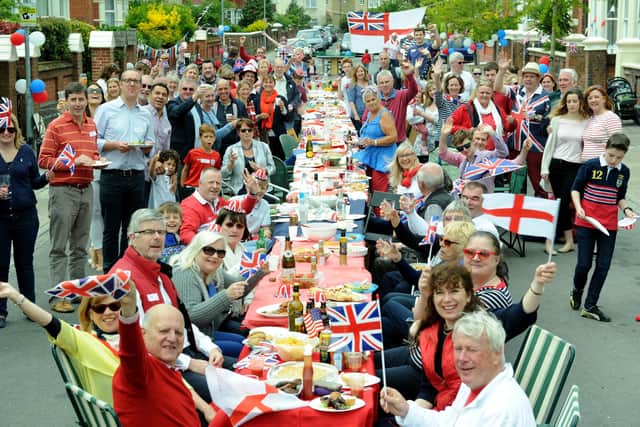 VE Day street party at Nettlecombe Avenue, Southsea, in 2015. Picture: Paul Jacobs (150510-4)