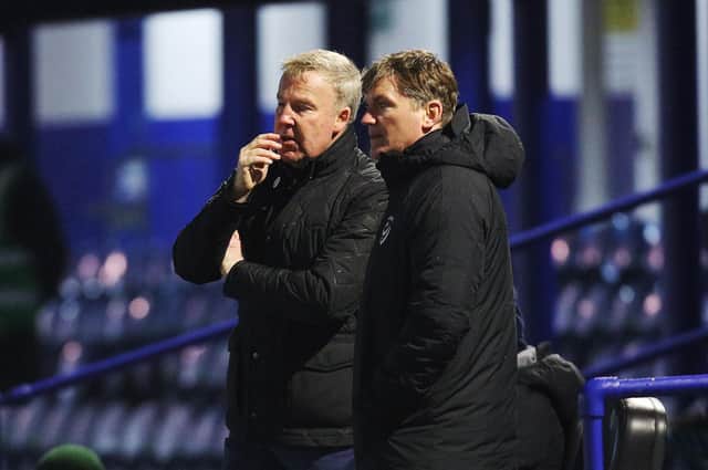 Joe Gallen - who has been by Kenny Jackett's side at four clubs - will step up at Pompey in the absence of the manager. Picture: Joe Pepler