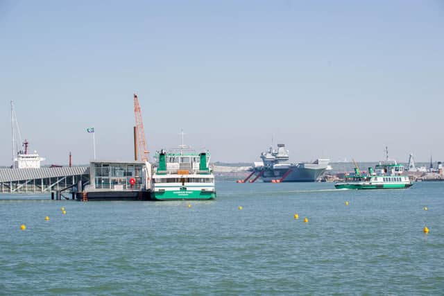 The Gosport Ferry will be running across the Victorious weekend.
Picture: Habibur Rahman