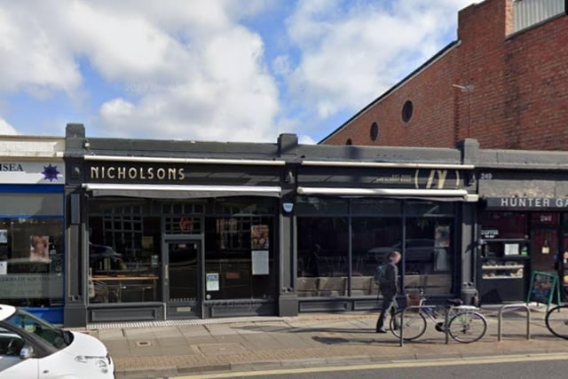 Nicholsons in Albert Road is a tapas restaurant serving classic Spanish dishes such as patatas bravas and paella. It has a TripAdvisor rating of 4.5 from 537 reviews.