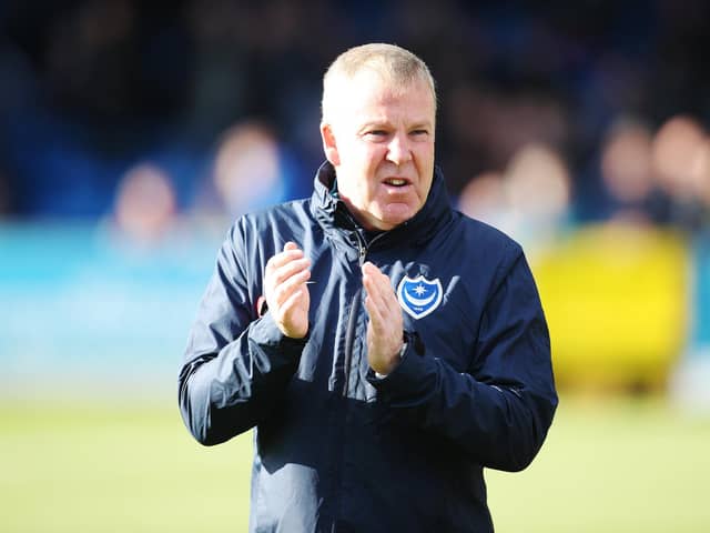 Kenny Jackett at AFC Wimbledon last season