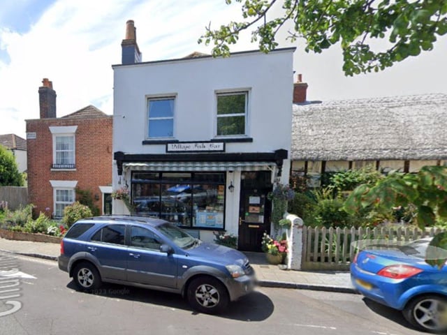 Rated 5: Village Fish Bar at 13 Little Lane, Gosport; rated on April 24