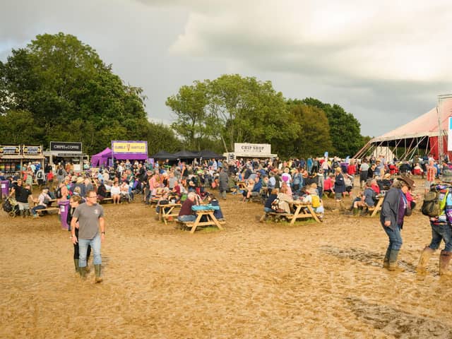 Last year's Wickham Festival turned into a muddy affair.
Picture: Keith Woodland (060821-78)
