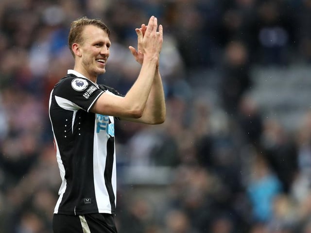 Nodded the ball back across goal for Bruno to put Newcastle in front. Made some important blocks at the other end.