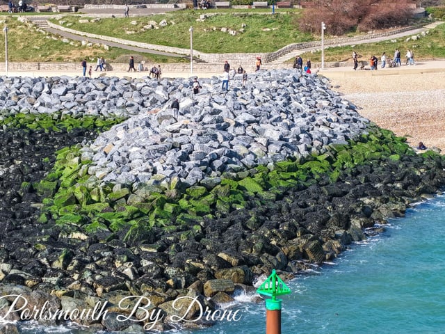 Southsea by drone
