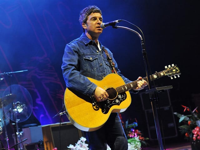 Noel Gallagher's High Flying Birds at Portsmouth Guildhall on March 20, 2024. Picture by Paul Windsor