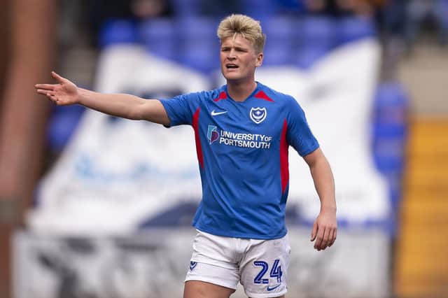 Cameron McGeehan thoroughly enjoyed his loan period with Pompey. Picture: Daniel Chesterton/phcimages.com