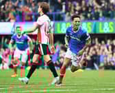 Kyle Bennett was Paul Cook's first signing as Pompey boss - and two years later netted in the May 2017 hammering of Cheltenham which captured the League Two title. Picture: Harry Murphy/Getty Images.
