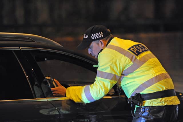 Hampshire traffic police.
Picture Ian Hargreaves  (151954-4)