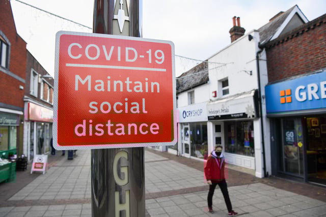 These are the worst hotspots for Covid cases in Hampshire. Picture: Finnbarr Webster/Getty Images