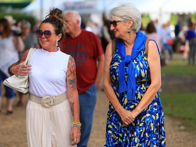Faces in the crowd at The Garden Show at Stansted. Picture: Chris Moorhouse (jpns 110622-07)