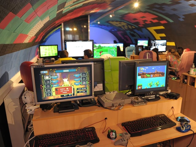 Tucked away in an Old Portsmouth basement is complete heaven for any gamers in the family thanks to the city's only Video Game Cafe.   Picture: Paul Jacobs