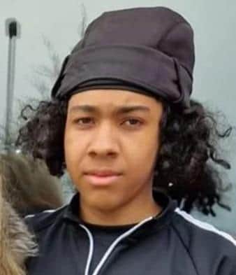 Missing 17-year-old Alijah. Pic Hants police