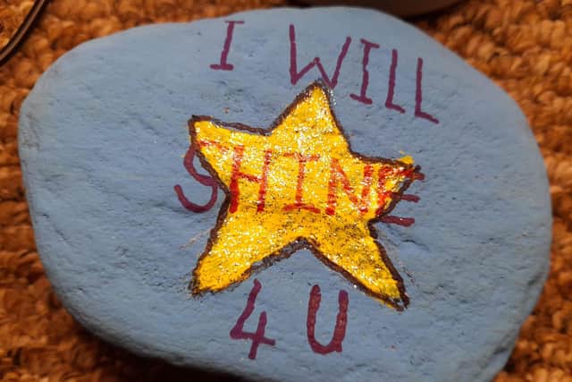 Freelance nurse practitioner Richard Palmer is raising funds for the Florence Nightingale Foundation through his song I Will Shine4U. Pictured: Artwork created by the community