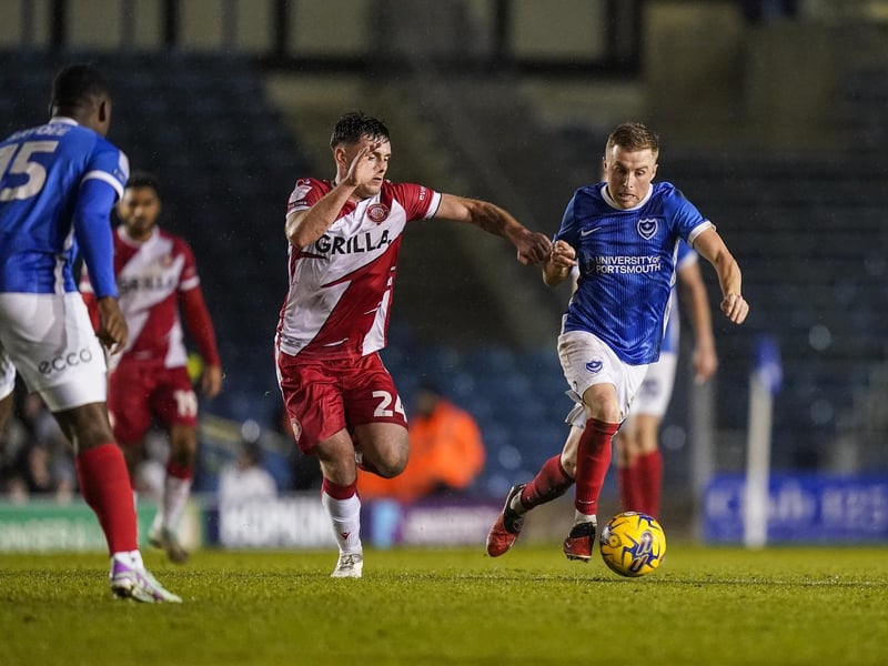 Match action from Pompey's win over Stevenage.