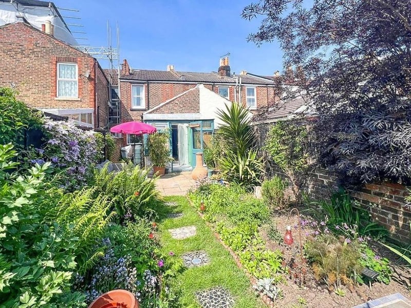 The listing says: "The property is well presented throughout and the ground floor consists of lounge room to the front featuring character fire place, ceiling mouldings and rose. There is a dining room to the centre of the home with a modern kitchen accessible featuring a conservatory on the rear of the property."