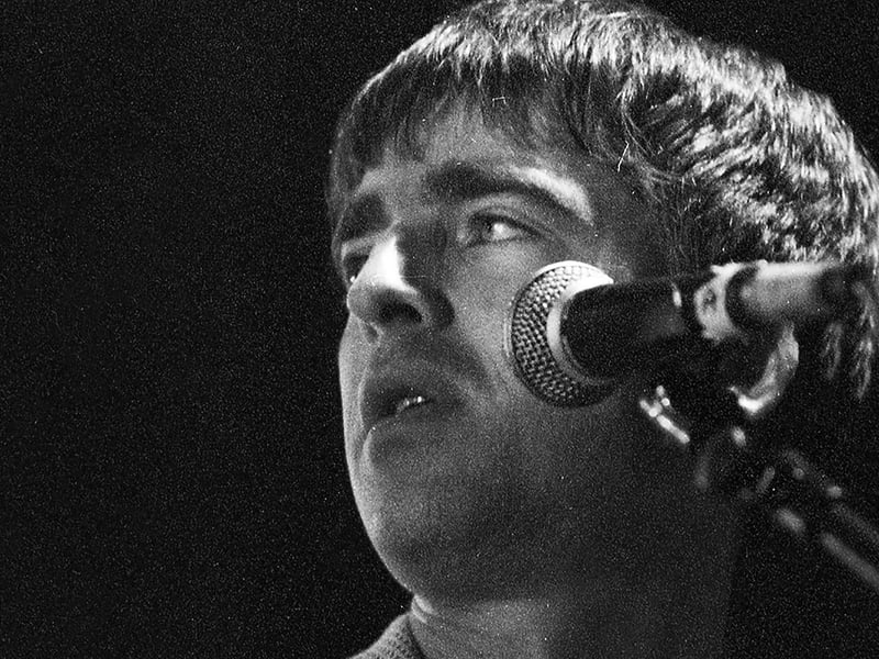 Noel Gallagher in Bournemouth in 1995