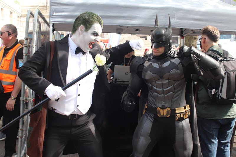 People have been sporting incredible costumes for the first day of Portsmouth Comic Con. Picture: Habibur Rahman