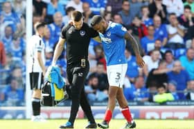 Tareiq Holmes-Dennis' Pompey debut lasted 39 minutes before suffering a serious knee injury which would eventually end his career at the age of 24.