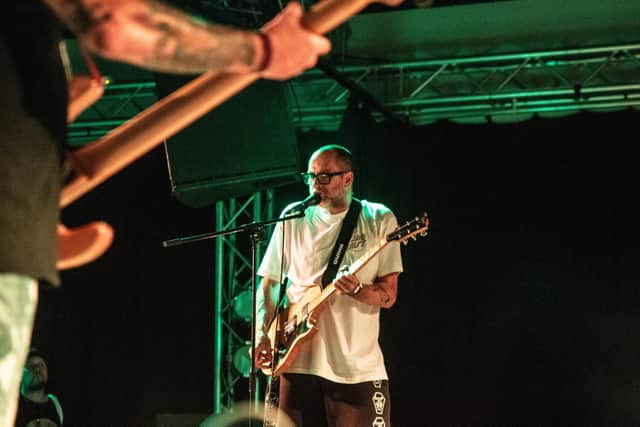 Portsmouth Punk Festival headliners Wonk Unit, who completed their set with a little help from the audience. Picture: Becca Cairns