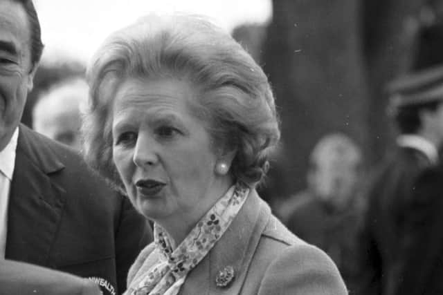 Prime Minister Margaret Thatcher