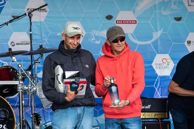 The Paintball team, winners of the Best Small Boat category. Picture: Mike Cooter (190622)