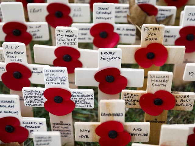 Remembrance poppies are undergoing major changes this year. Picture: Tristan Fewings/Getty Images.